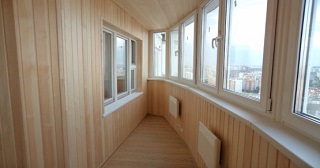 Отделка, остекление, утепление балконов в Узловой от 206 руб. м/2.